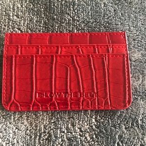 B-low The Belt Card Case